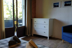 Chambre et balcon